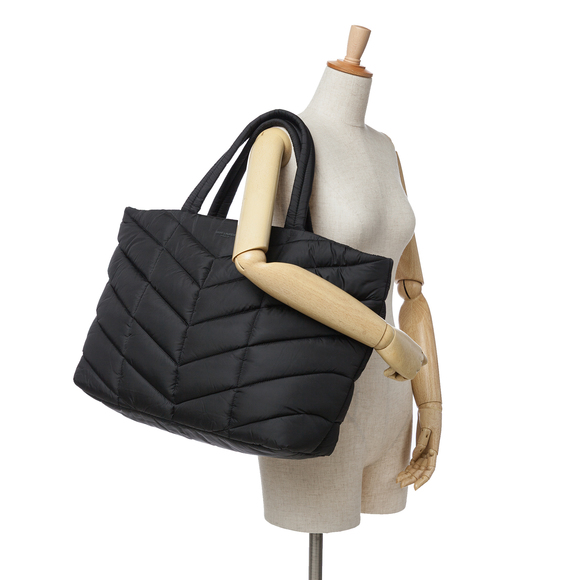 Pre-Loved Saint Laurent Nylon Puffer Tote - Picture 9 of 10